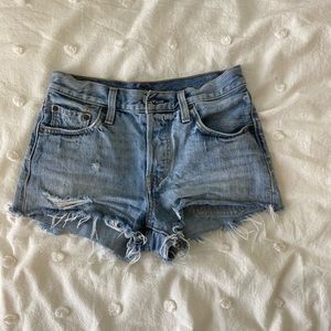 Levi’s 501 Denim High Rise Shorts